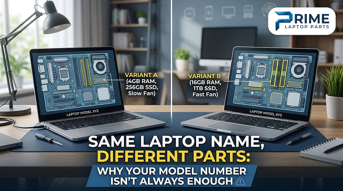 Same Laptop Name, Different Parts: Why Your Model Number Isn't Always Enough