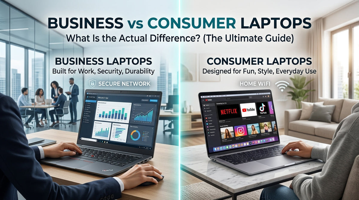 Business vs Consumer Laptops: What Is the Actual Difference?