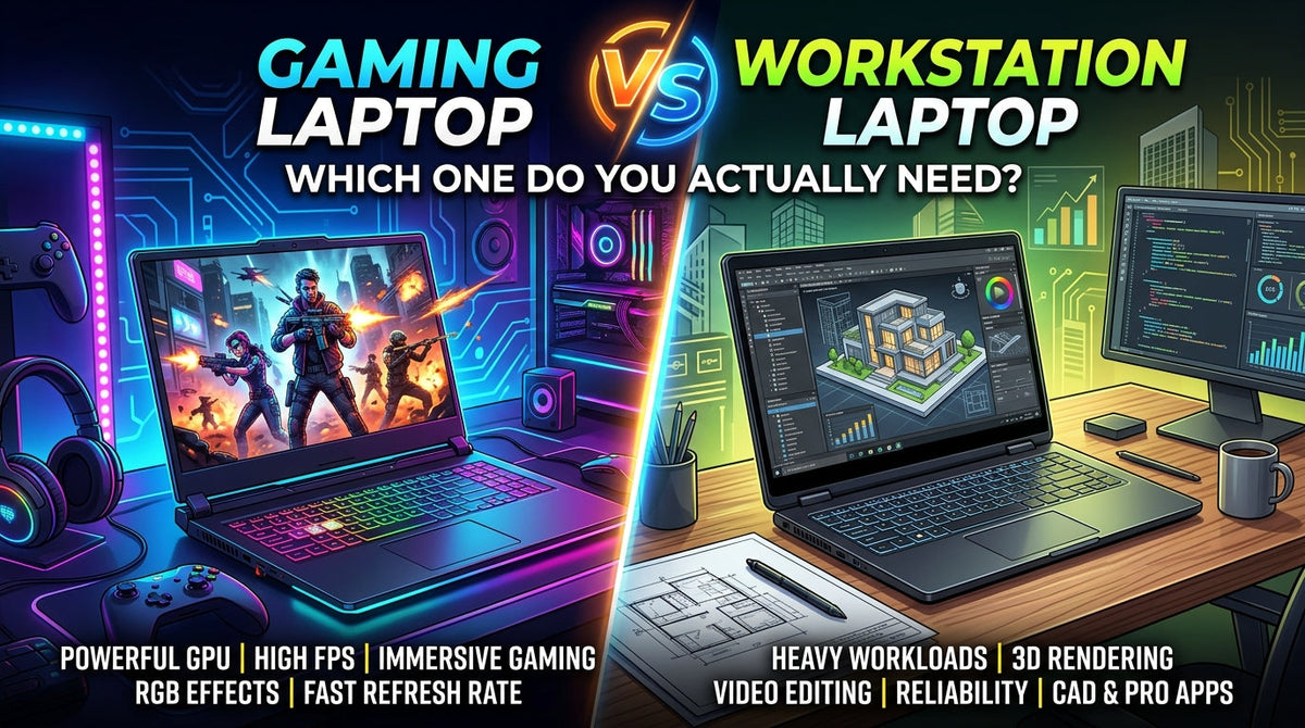 Gaming Laptop vs Workstation Laptop: Which One Do You Actually Need?