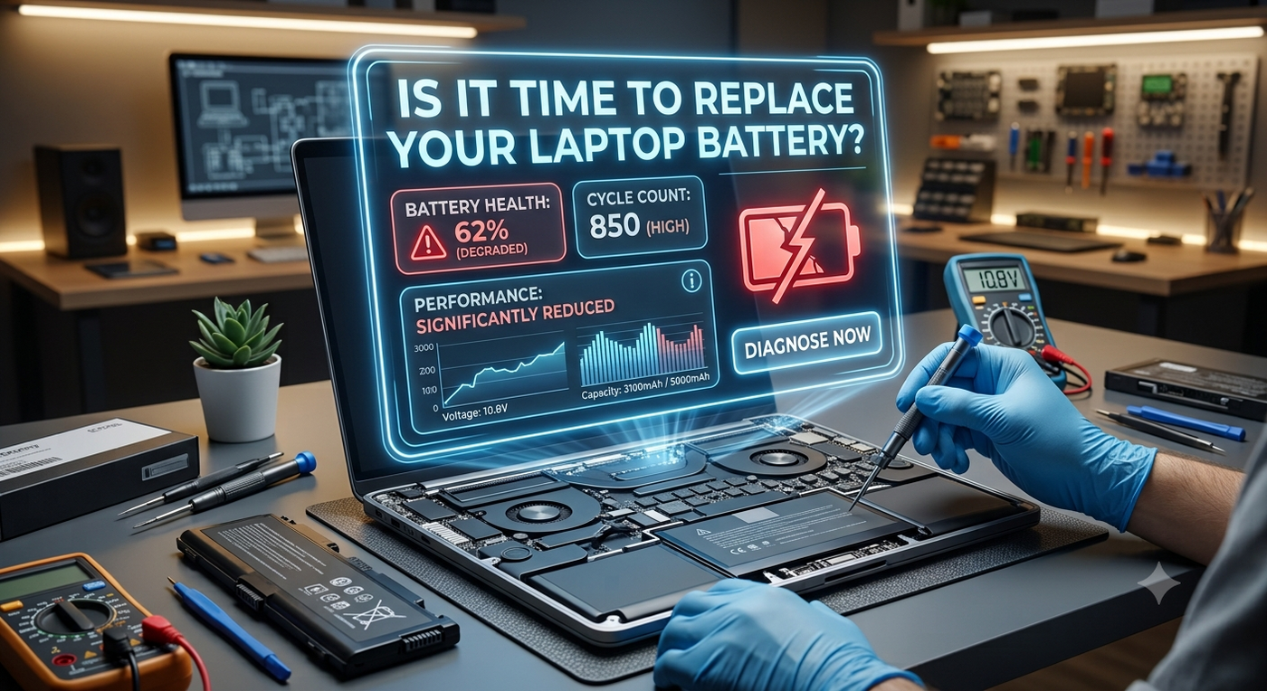 How to Tell if Your Laptop Battery Actually Needs Replacing