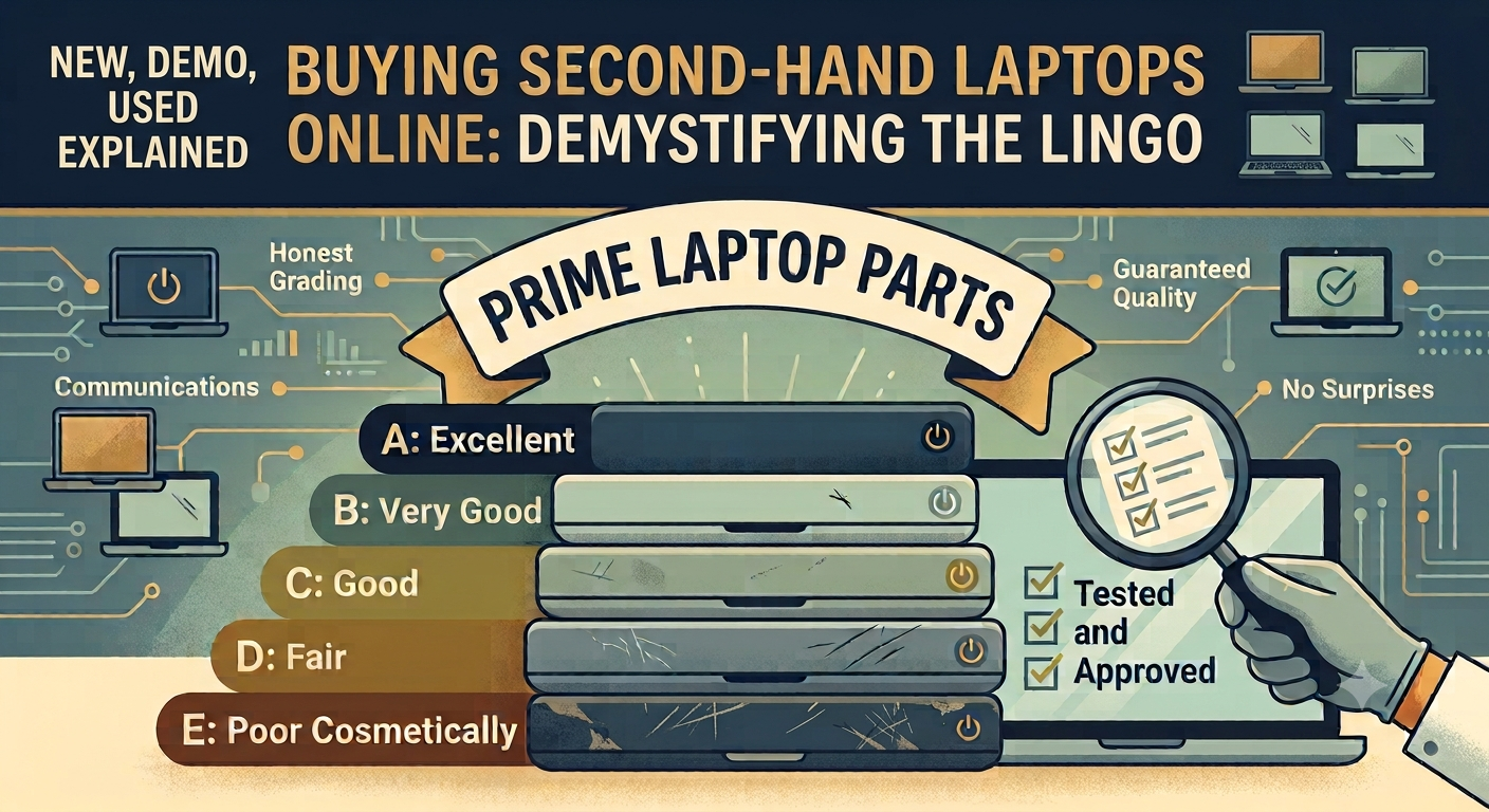 What "Used" Really Means at Prime Laptop Parts