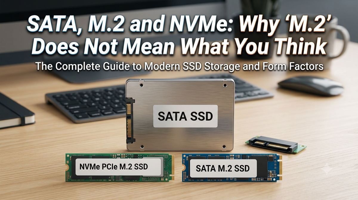 SATA, M.2 and NVMe: Why "M.2" Does Not Mean What You Think