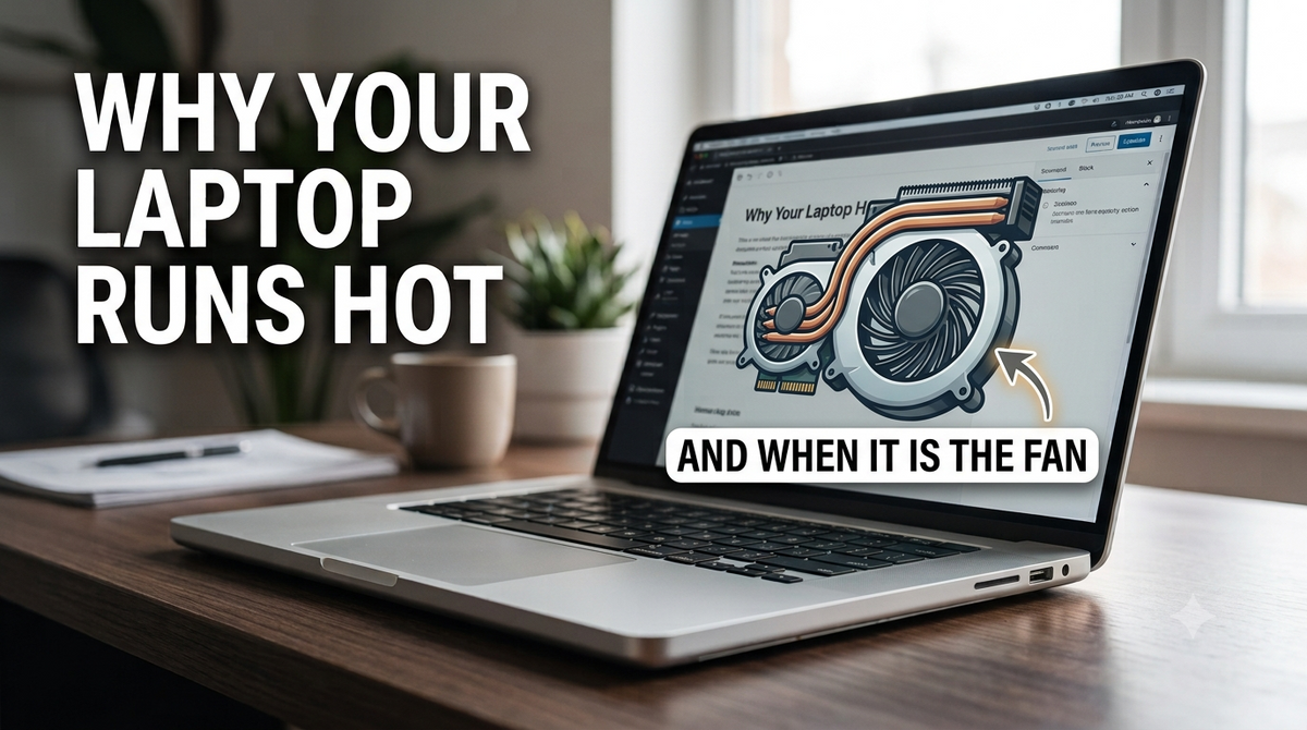 Laptop Fan Is Loud and Won't Stop? Here's Why