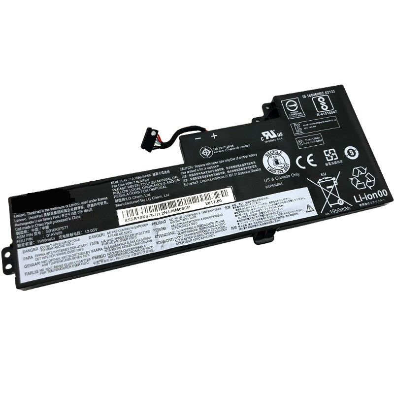 Lenovo ThinkPad T470 / T480 / A475 / A485 Laptop Battery (01AV421)
