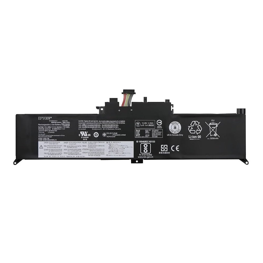 Lenovo ThinkPad Yoga 370 / 20JH / 20JJ / Series; Laptop Battery (01AV433)