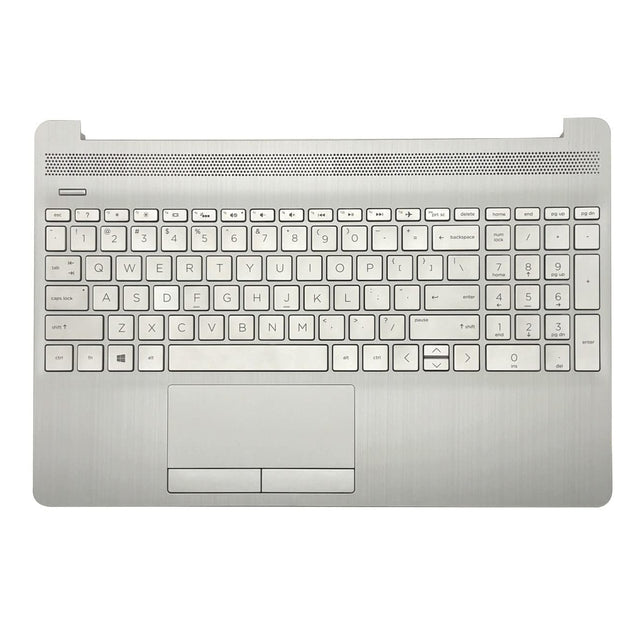 HP 15-DW Silver Kb Palmrest Assembly