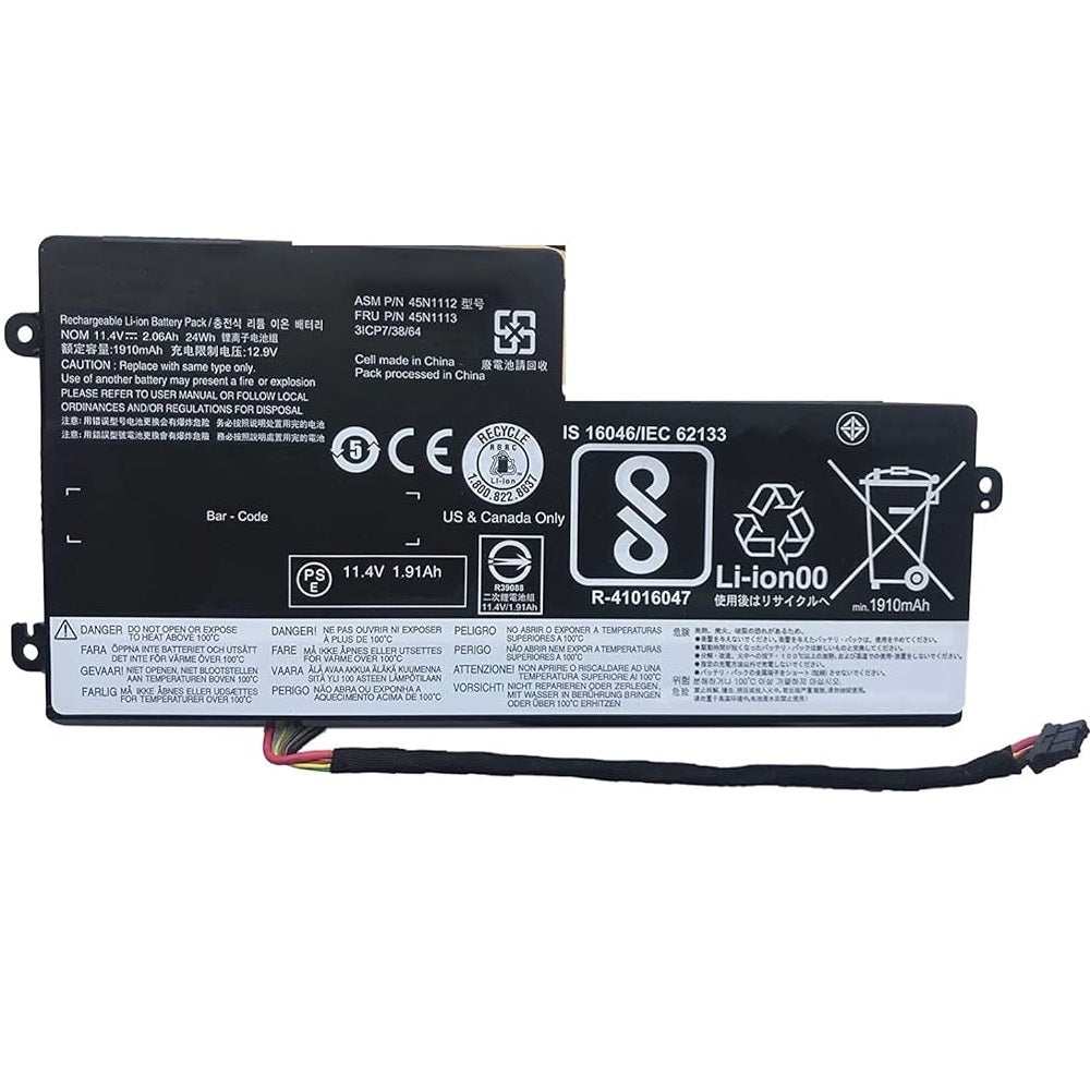 Lenovo ThinkPad A275 / T440 / T440S / T450 Laptop Battery (45N1112)