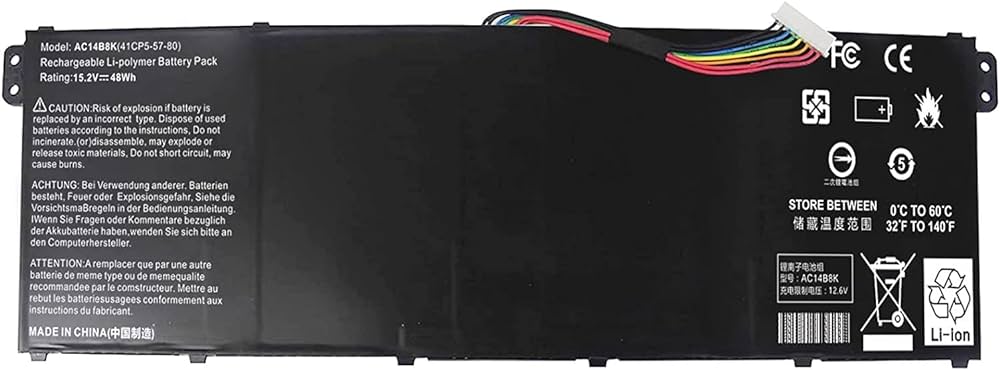Acer Aspire: Laptop Battery (AC14B3K)