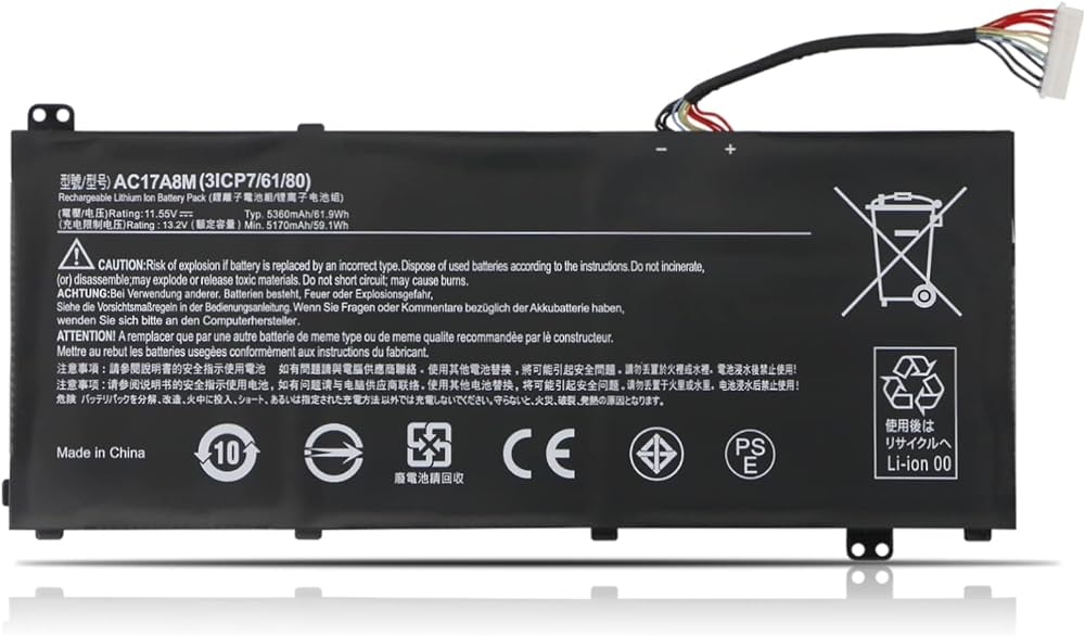 Acer Spin / 3 / SP314-52 / TMX314-51-M Laptop Battery (AC17A8M)