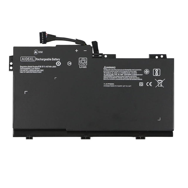 HP ZBook 17 / G3 / Xeon / E3-1535M Laptop Battery (A106XL)