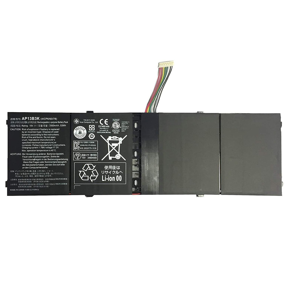 Acer R7-571 / R7-571G / R7-571G-53338G75ASS / R7-572 Laptop Battery (41CP6/60/78)