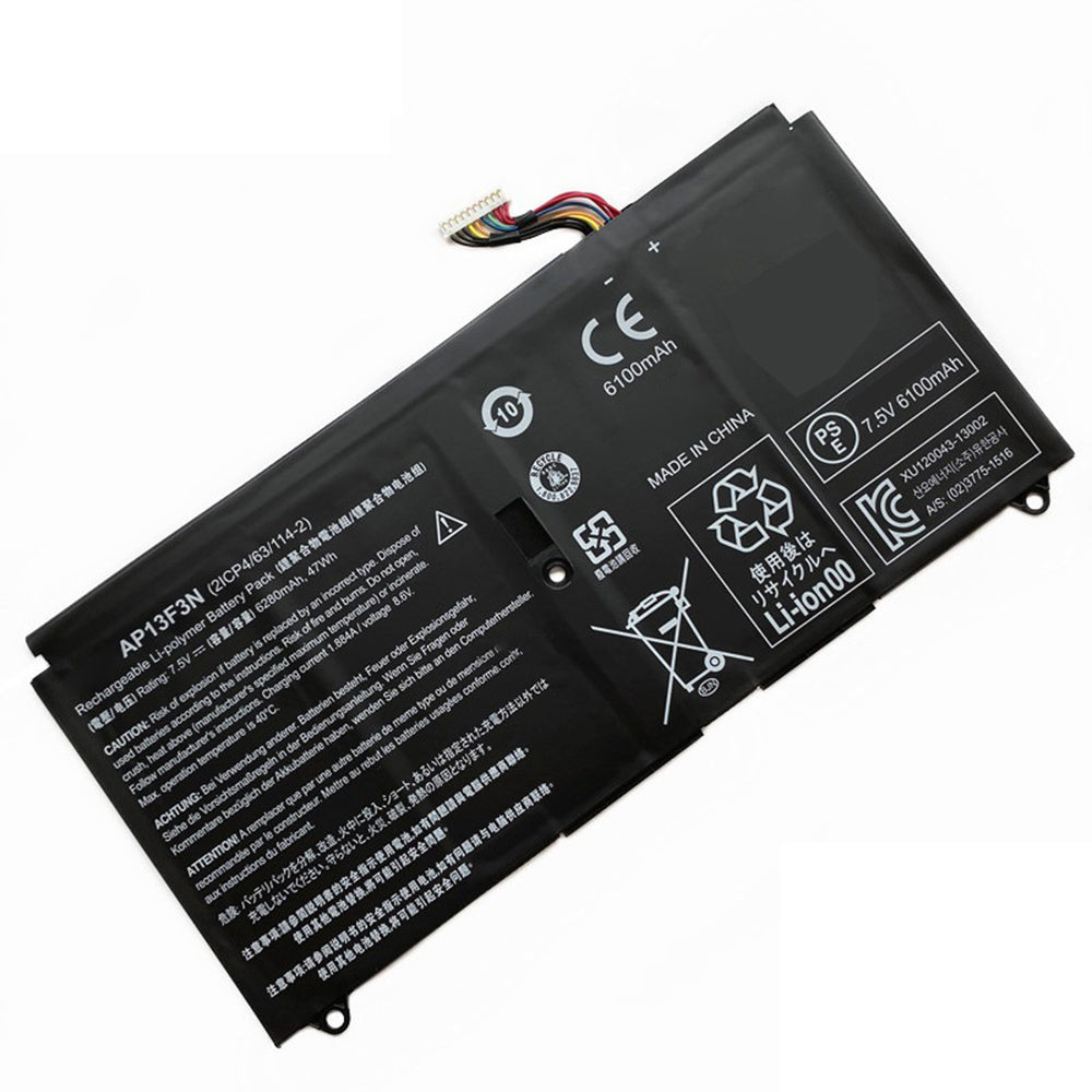 Acer Aspire S7-392ASPIRE / S7-392 / Ultrabookaspire Laptop Battery (AP13F3N)