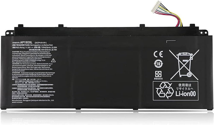 Acer Aspire S13 / S5-371 / Chromebook / R13 Laptop Battery (AP15O5L)