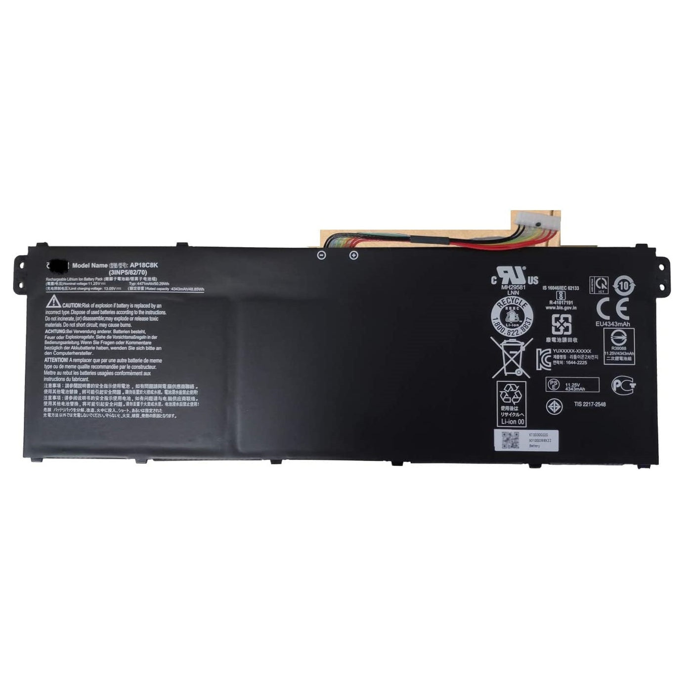 Acer Aspire 3 SF314-52 SF314-54N Series Laptop Battery (AP18C8K)