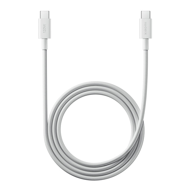 Xiaomi 6A Braided USB Type-C to USB Type-C Cable (1m) - White