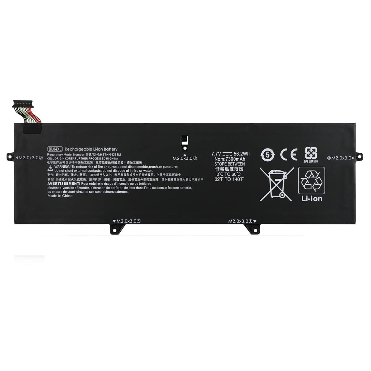 HP EliteBook X360 / 1040 / G5 / G6 Laptop Battery (BL04XL)