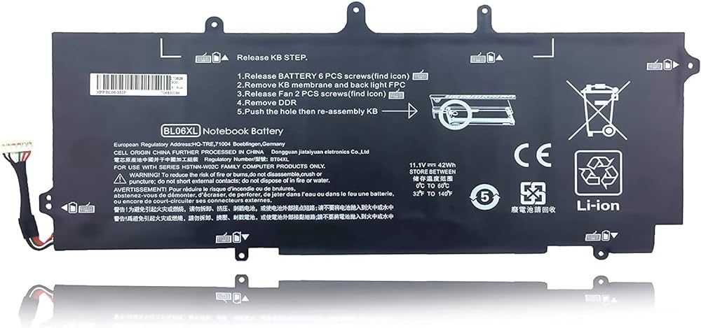 HP EliteBook Folio / 1040 / G0 / G1 Laptop Battery (722236-171)