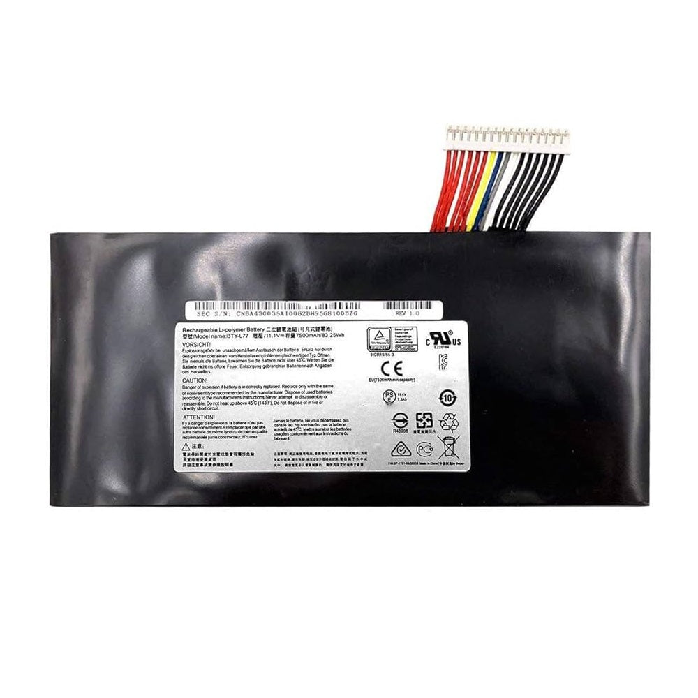 MSI GS70 Laptop Battery (BTY-L77)