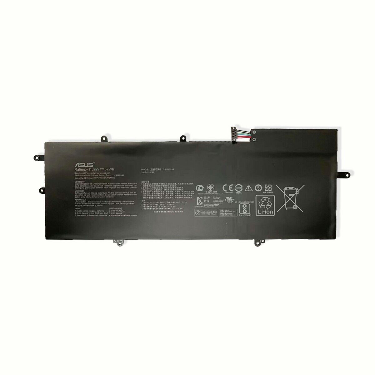 Asus ZenBook Q324UA / UX360UA / UX360UA-C4010T / UX360UAK Laptop Battery (C31N1538)
