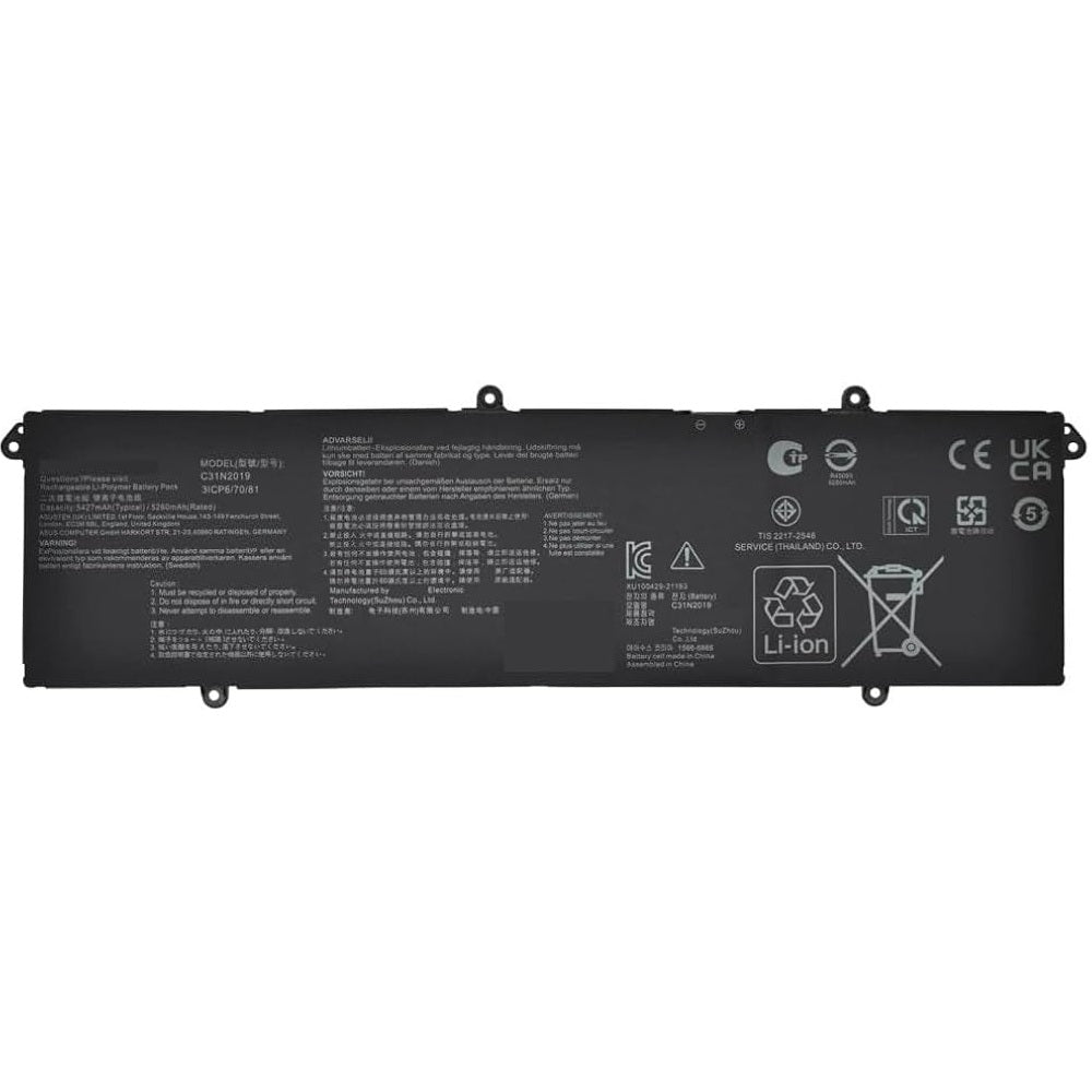 Asus Vivobook Pro 14 Oled / Vivobook Pro 14X Oled Series Laptop Battery (C31N2024)
