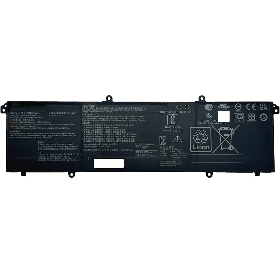 Asus VivoBook 15 / X1504VA / X1504ZA / Series; Laptop Battery (C31N2201)
