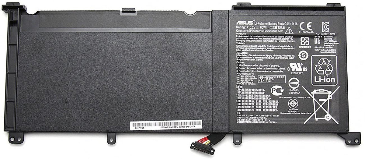 Asus ZenBook Pro / G501 / G601J / UX501J Laptop Battery (C41N1416)