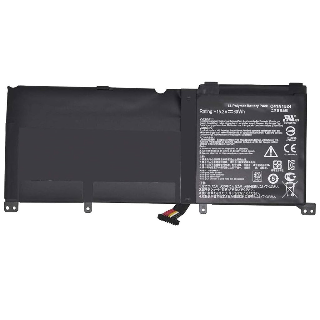 Asus ZenBook G60V / N501JW-1A / N501JW-1B / N501JW-2A Laptop Battery (C41N1524)