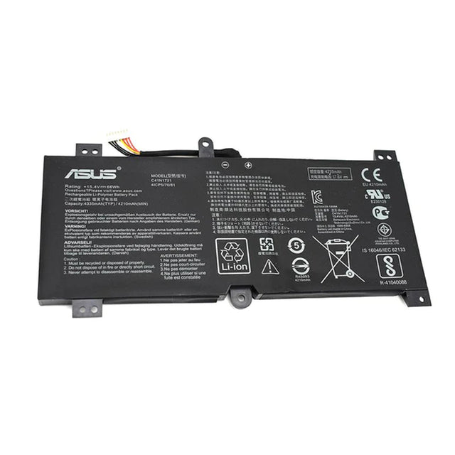 Asus ROG Strix Hero Ii GL504GM / ROG Strix Scar Ii GL504GS Laptop Battery (C41N1731)