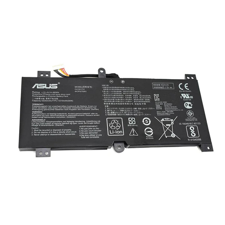 Asus ROG Strix Hero Ii GL504GM / ROG Strix Scar Ii GL504GS Laptop Battery (C41N1731)
