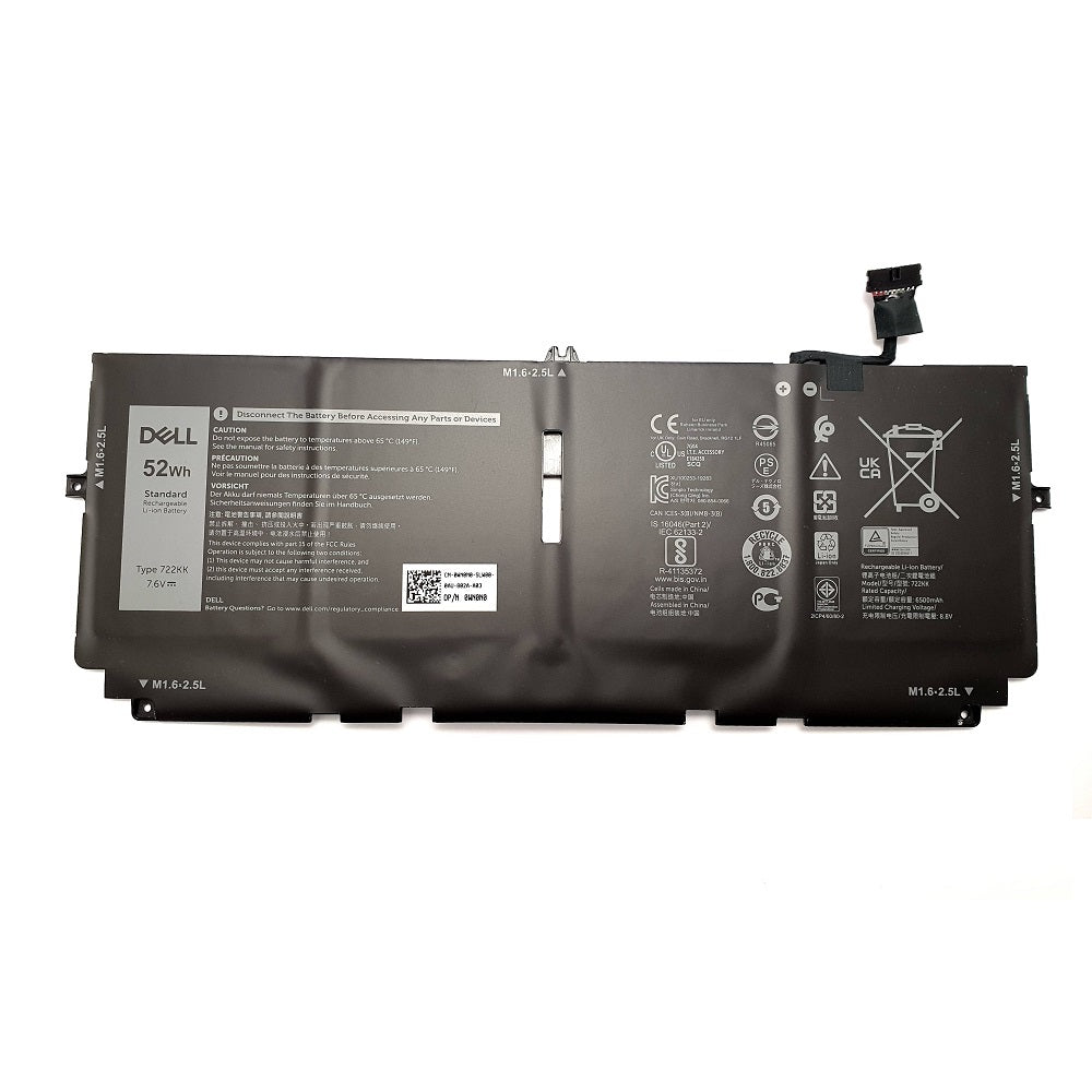 Dell XPS 13 9300 9310 / 9380 Laptop Battery (722KK)