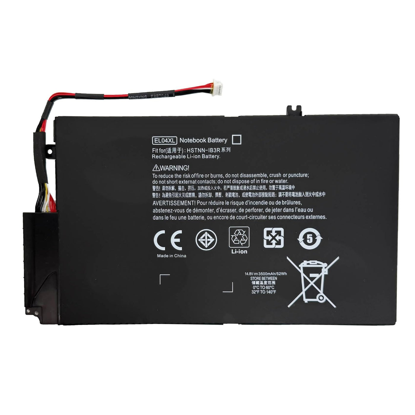 HP Envy 4 / 4-1000 / 4-1009TX / 4-1010TU Laptop Battery (EL04XL)