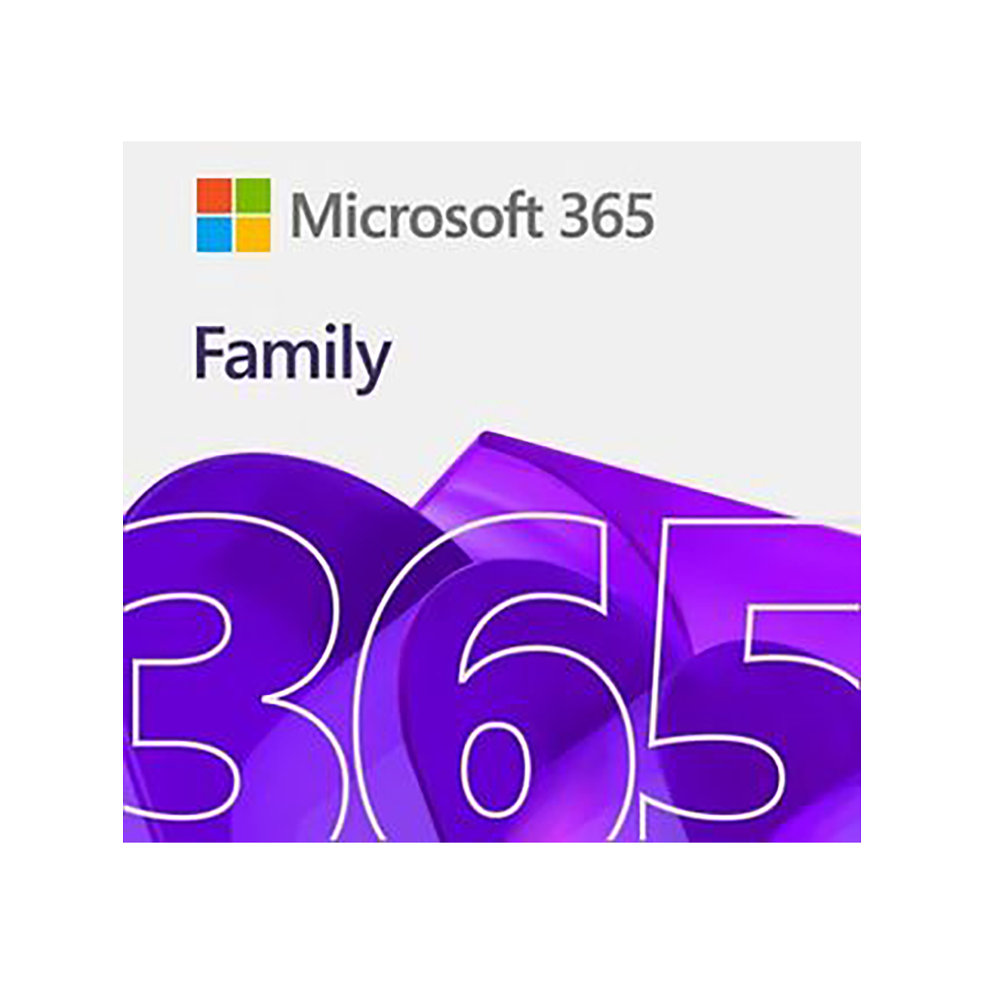 Microsoft M365 Family ESD License -1 Year Subscription