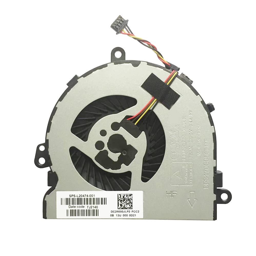 HP 15-AC 15-AF 15-AY 15-BS 15-BE 15-BF 15-BD 15-BW Laptop CPU Fan