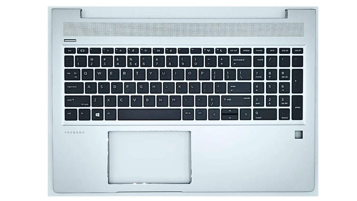 HP ProBook 450 G6 with US Keyboard Palmrest Assembly (L45091-001) Grade B