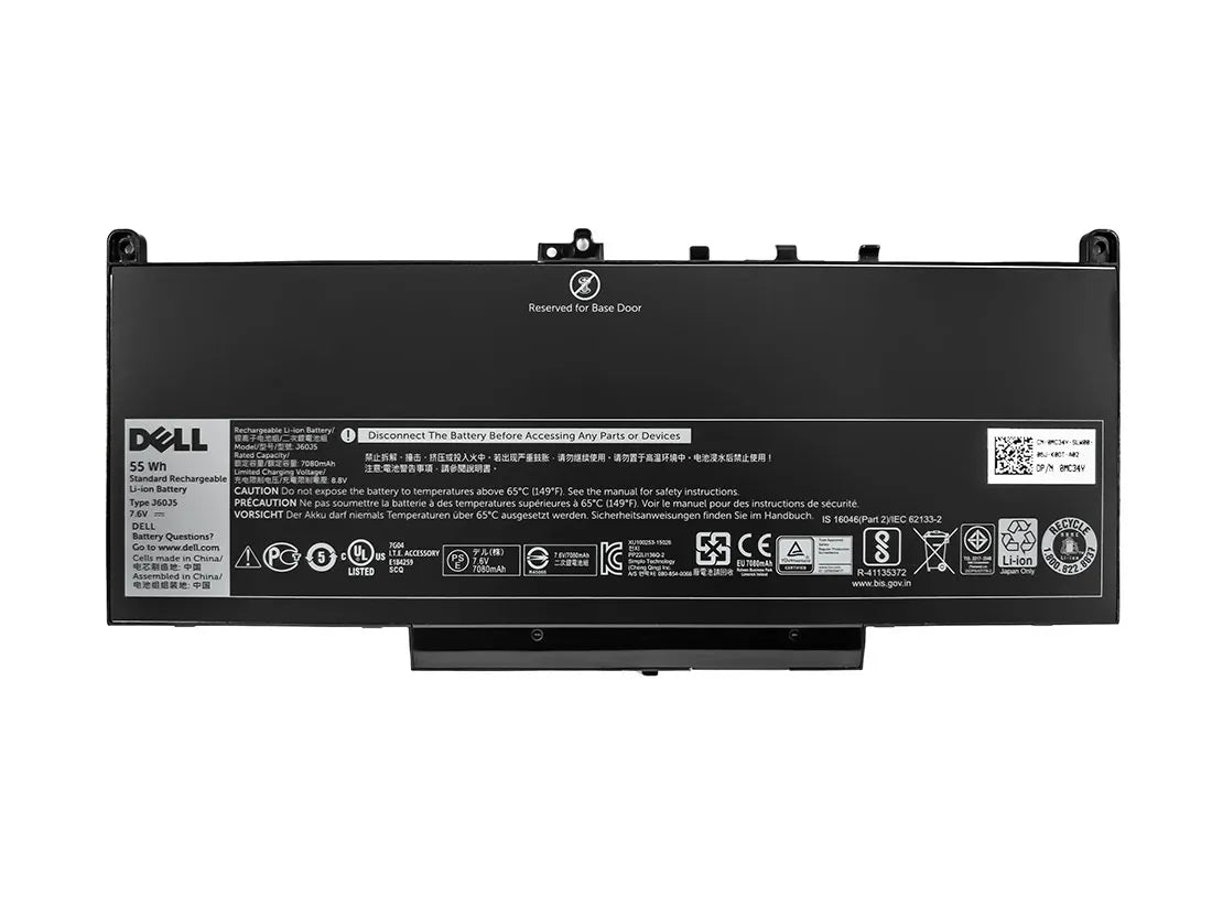 Dell Latitude E7270 / Latitude / E7470 / 7270 Laptop Battery (J60J5)