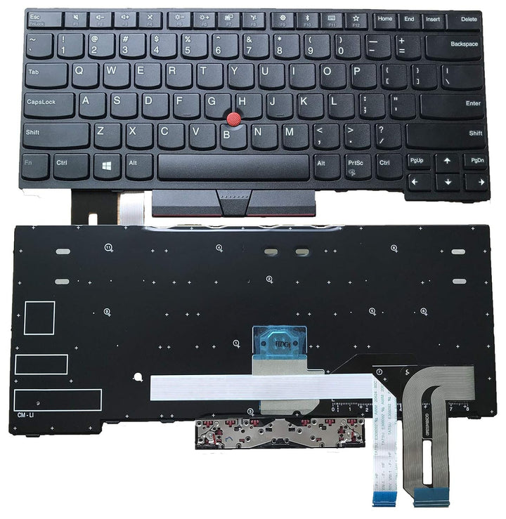 Lenovo T480 Replacement Laptop Keyboard - Backlit (KBLET480-B)