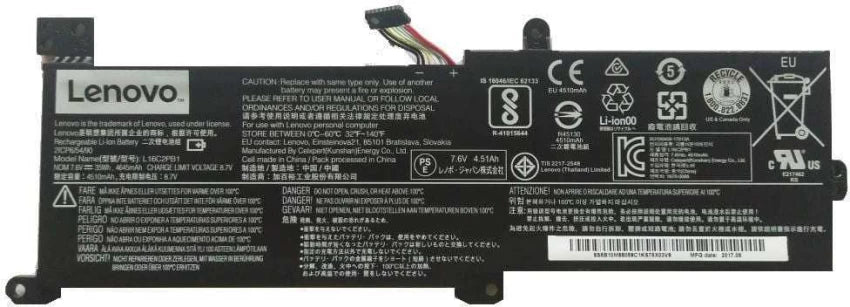 Lenovo IdeaPad 320 / 320-14AST / 320-14ISK / 320-15ABR Laptop Battery (L16M2PB2)