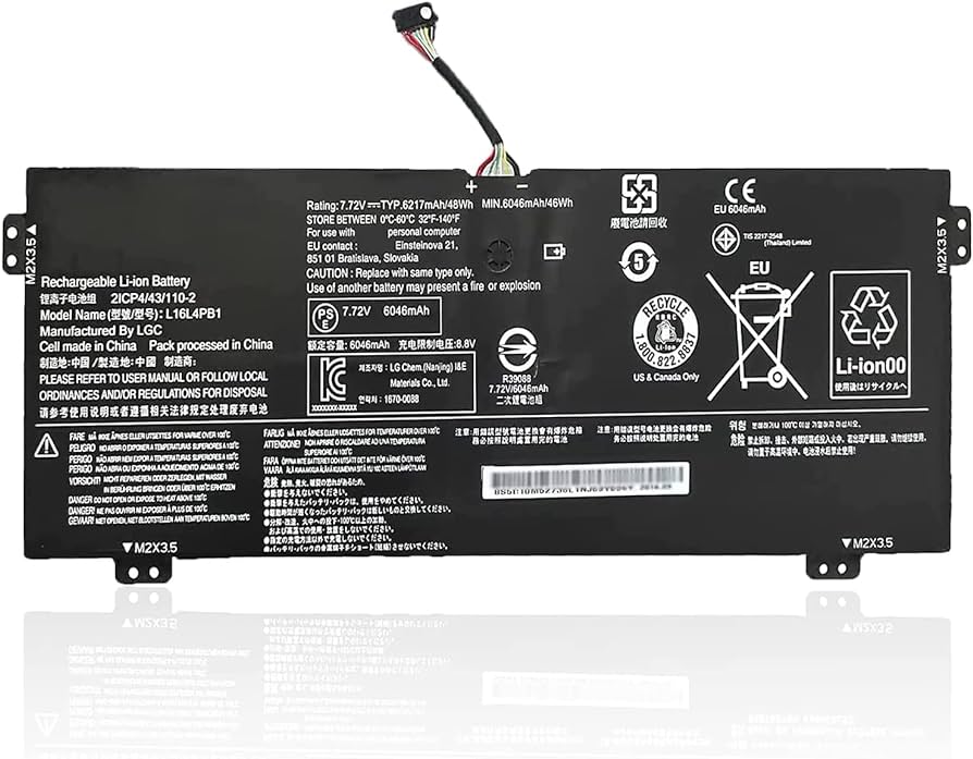 Lenovo Yoga 730-13IWL / Ideapad / Yoga / 720-13IKB Laptop Battery (L16M4PB1)