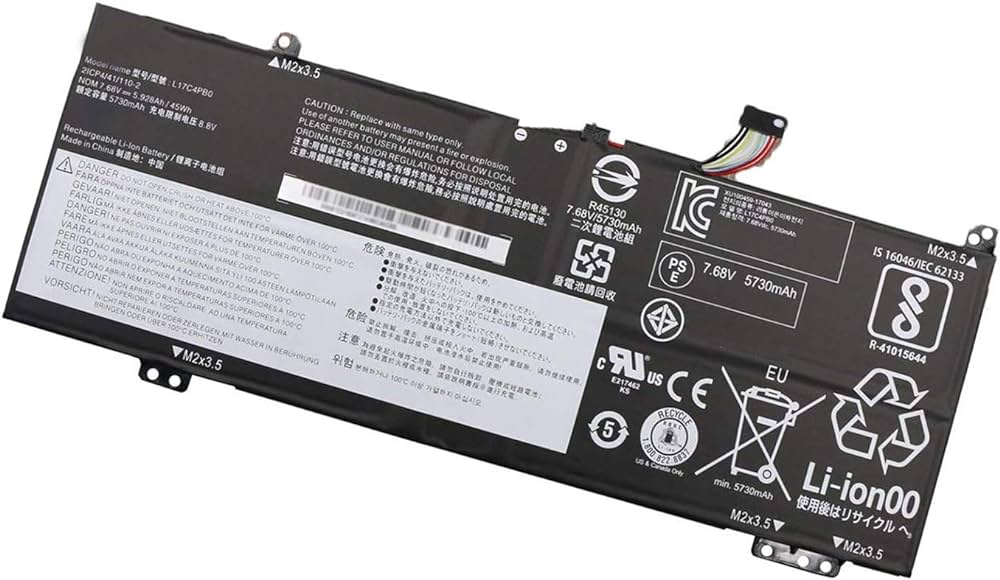 Lenovo Flex 6-14IKB Series / Flex 6-14ARR Series Laptop Battery (L17C4PB0)