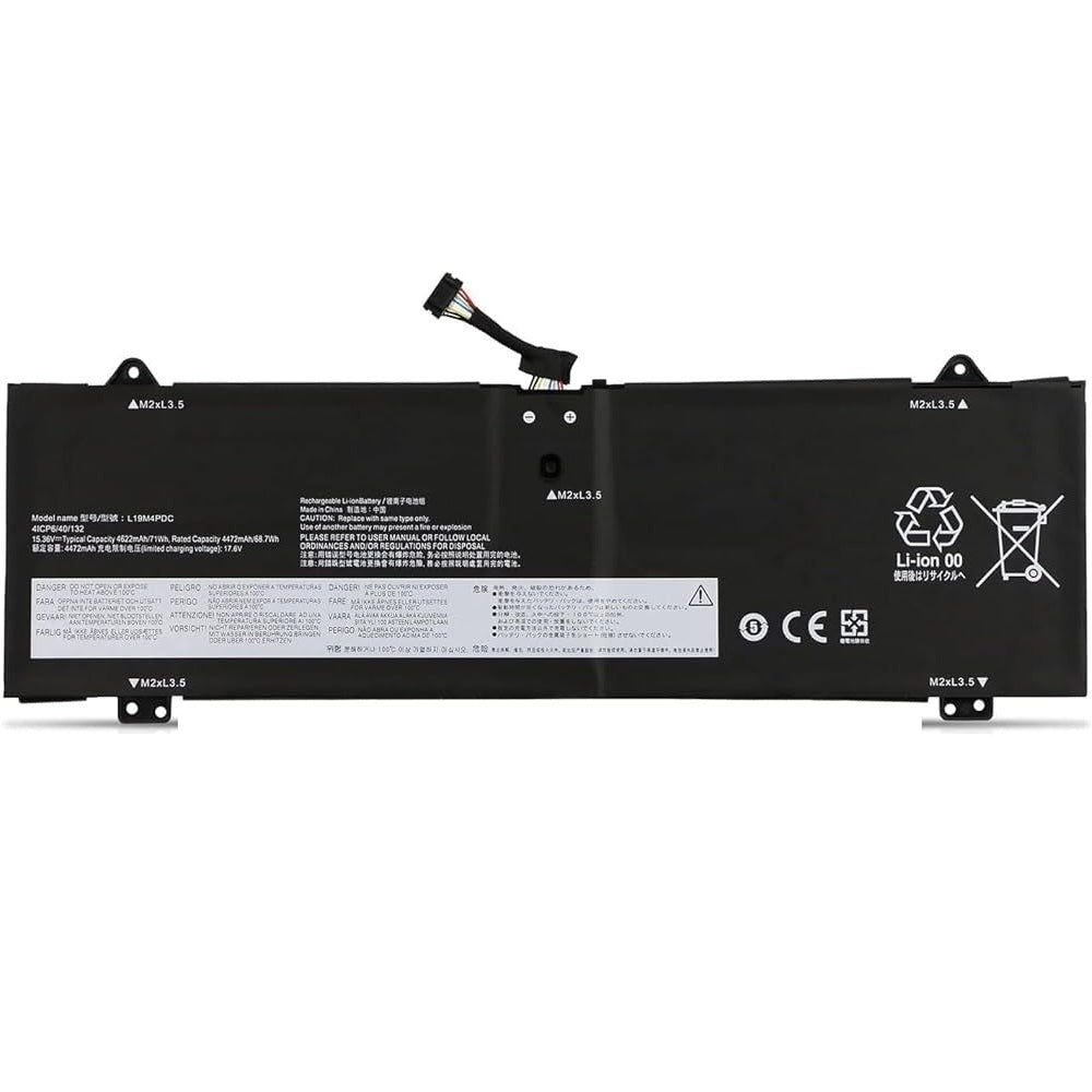 Lenovo IdeaPad Yoga 7-14ITL5 / 7-15ITL5 / 7-14ITL5-82BH Laptop Battery (L19C4PDC)