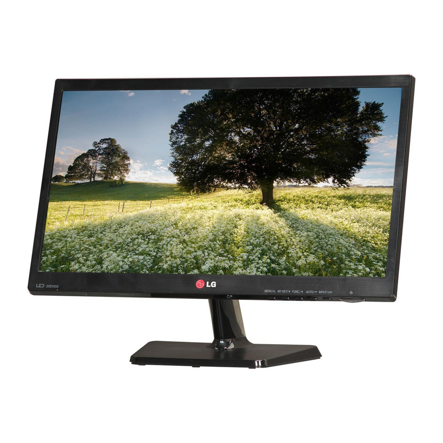 Used LG Flatron 20EN33SS 19.5" HD+ 60Hz LED Monitor with VGA