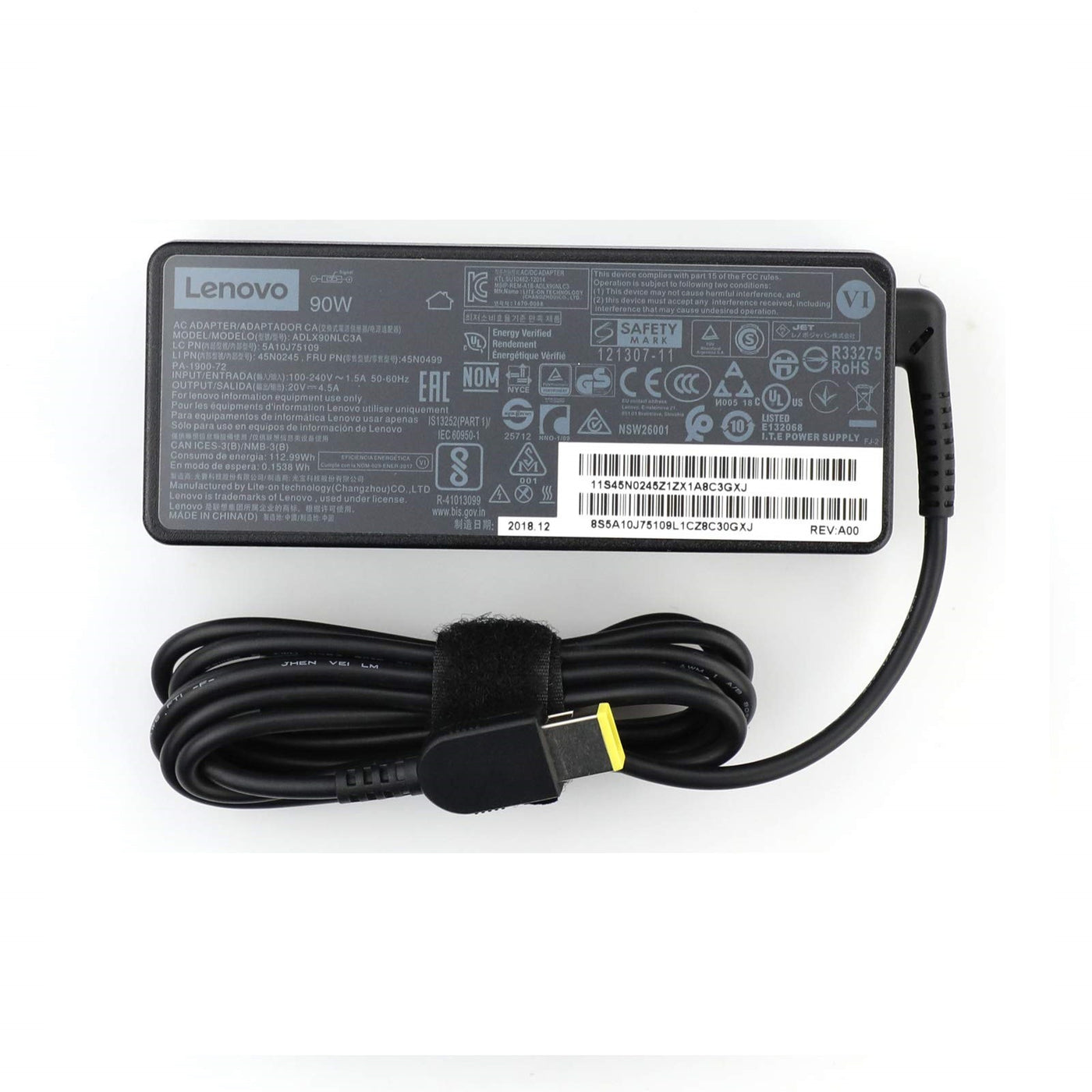 Lenovo 90W Laptop Charger