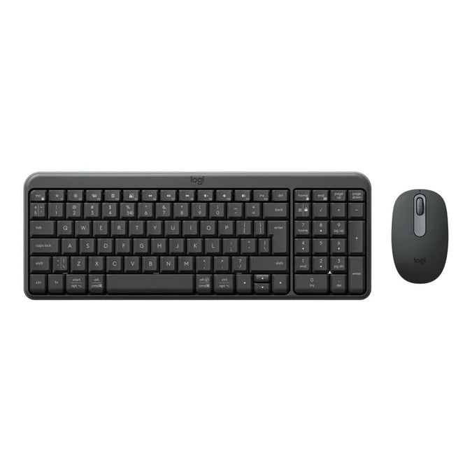 Logitech MK250 Compact Wireless Keyboard & Mouse Combo, Graphite (920-013511)