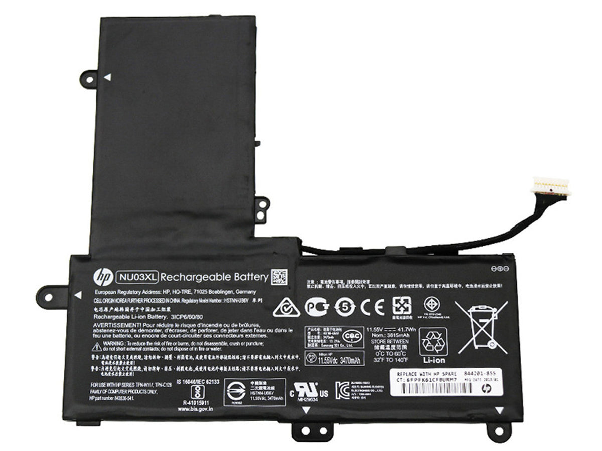 HP Pavilion X360 / 11-U000 / 11-U000NG / 11-U001NG Laptop Battery (NU03XL)