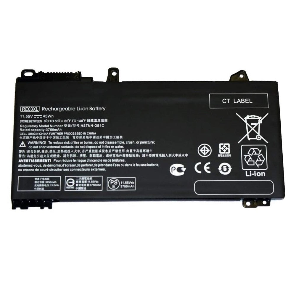HP ProBook 430 / 440 / 445 / 450 Laptop Battery (RE03XL)