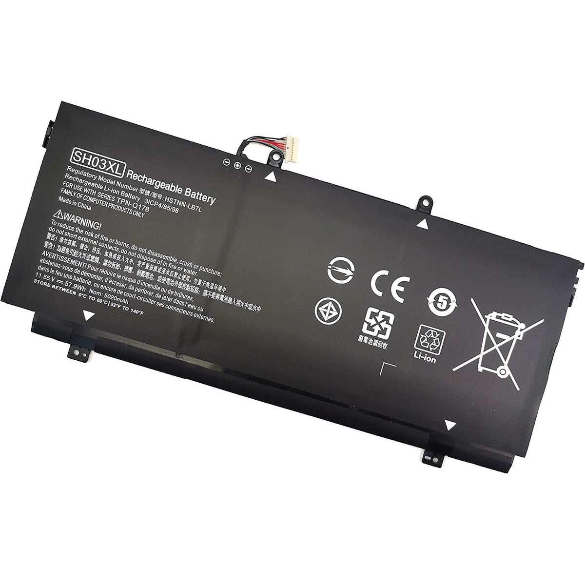 HP Hpspectre X360 13-AC000NC / Spectre X360 13-AC000ND Laptop Battery (SH03XL)
