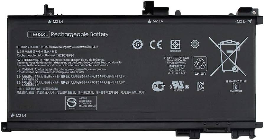 HP Omen 15-AX000:(15-AX000~15-AX099);HP / Pavilion / 15-BC000 Laptop Battery (TE03XL)