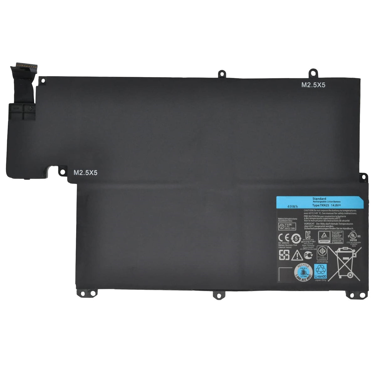 Dell Inspiron 5323 / 13Z-5323 / 13Z / I13Z-8864SLV Laptop Battery (TKN25)