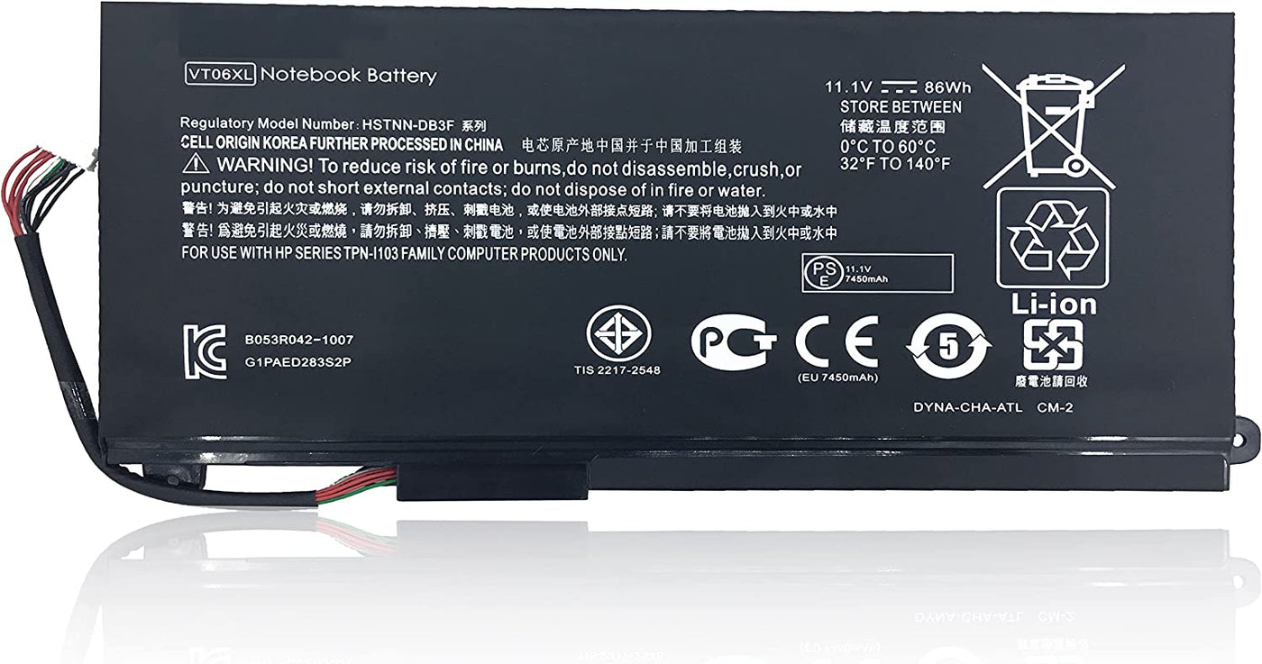 HP Envy 17-3000 / 17-3000EG / 17-3070 / 17-3070NR Laptop Battery (HSTNN-DB3F)