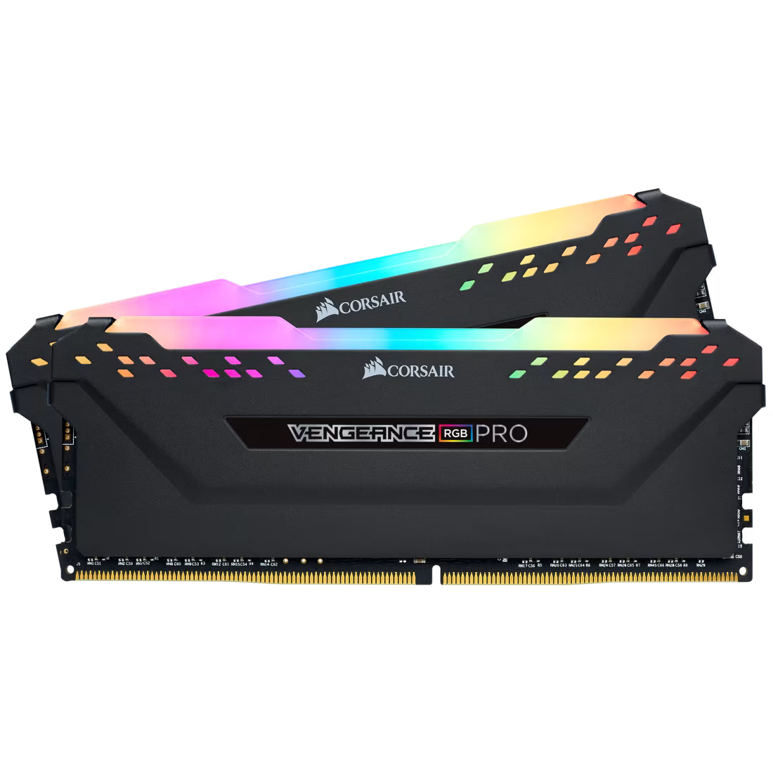 Corsair Vengeance RGB Pro 16GB (2x8GB) DDR4 2666MHz CL16 Desktop Memory CMW16GX4M2A2666C16
